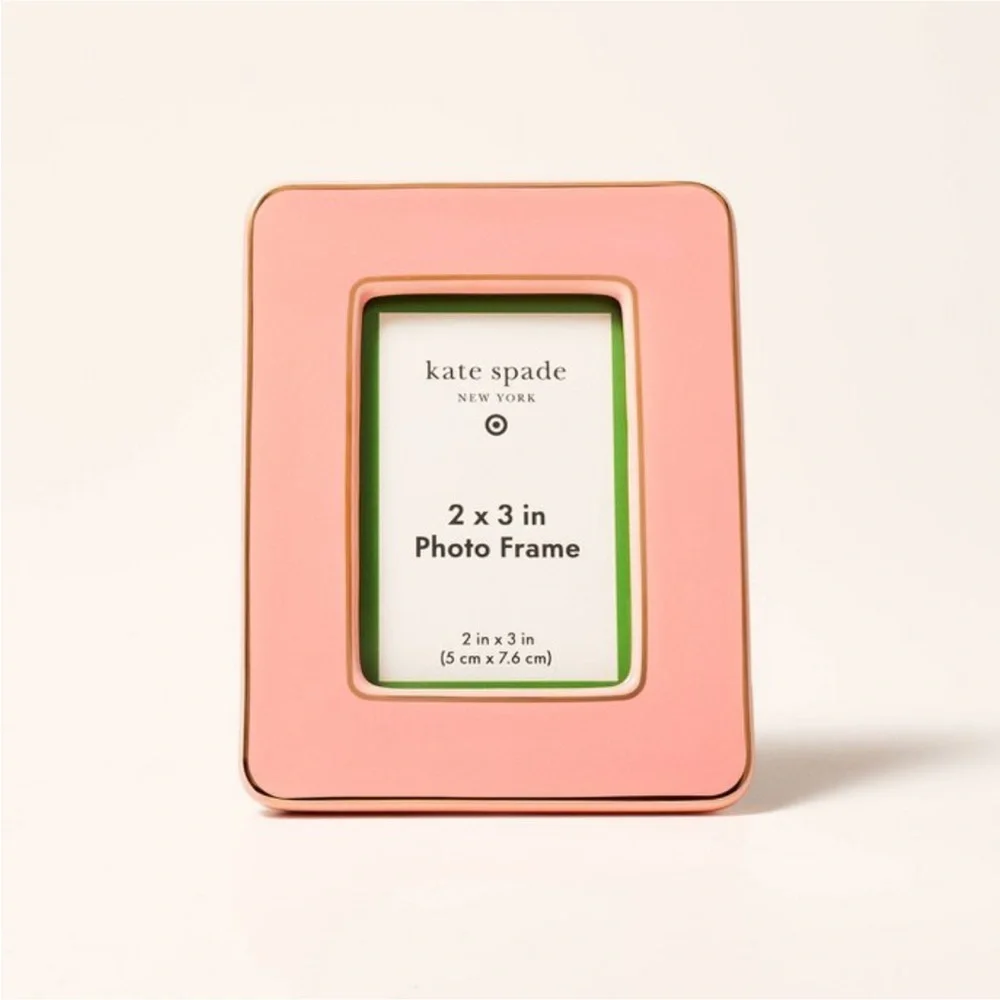 ♠️ 2” x 3” Mini Picture Frame Pink - Kate Spade New York x Target